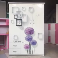 Tủ nhựa Đài Loan in 3D Tundo 1m85 dài 1m25