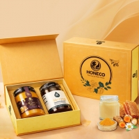 HỘP QUÀ MẬT ONG HONECO VHQ03 – TINH HOA THIÊN NHIÊN, QUÀ TẶNG ĐẲNG CẤP