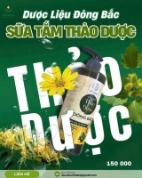 sữa tắm thảo dược đông bắc 