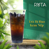 Trà Bí Đao Kem Nếp Ruta – Thanh Mát Vị Trà, Béo Thơm Lớp Kem Nếp
