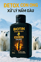Dầu Gội Detox Bee Chuyên Dụng Cho Tóc Nhiều Gàu, Nấm – Chuẩn Salon