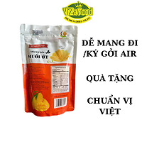 1KG Xoài sấy dẻo vị muối ớt cay nhẹ, nguyên miếng, ít xơ, mềm, dẻo - Viza Food