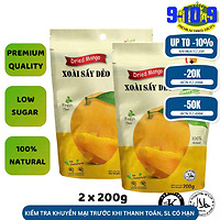 [PREMIUM]Combo 2 Xoài sấy dẻo nguyên vị, ít đường, chất lượng thượng hạng, CC HALAL,200G-Viza Food