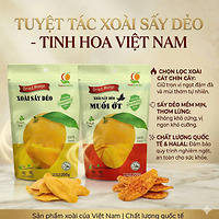 [PREMIUM]Combo 3 Xoài sấy dẻo nguyên vị, ít đường, chất lượng thượng hạng, CC HALAL,200G-Viza Food