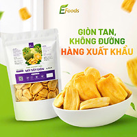 Mít Sấy Giòn 500g Nguyên Cánh Hàng Loại 1 Chuẩn Xuất Khẩu Thơm Ngon Giòn Tan Ăn Vặt Lành Mạnh Efoods