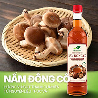 Nước Mắm Chay Nấm Đông Cô 500 ml - Tinh túy từ nấm, đậm đà tự nhiên
