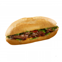 Bánh mì men tươi 80g nhân bò ngô nấm sốt tiêu đen 
