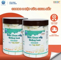 Combo 3 Hộp Sữa Chua Sấy Thăng Hoa Vị Truyền Thống Chị Vàng Milk 100g - Giòn Xốp, Chua Ngọt Tự Nhiên - Bữa Ăn Dinh Dưỡng Cho Cả Gia Đình