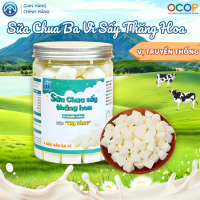 Sữa Chua Sấy Thăng Hoa Vị Truyền Thống Chị Vàng Milk Hộp 100g - Giòn Xốp, Chua Ngọt Tự Nhiên - Bữa Ăn Dinh Dưỡng Cho Cả Gia Đình