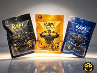 Combo 3 túi - KAFI 3 Vị (Kẹo ngậm caffeine KAFI-Thay thế cà phê và nước tăng lực. Túi 60g