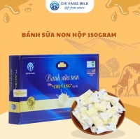 Bánh Sữa Non Ba Vì Chị Vàng Milk Hộp 110g - Thưởng thức vị ngon – Nuôi dưỡng tương lai