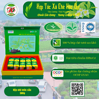 Hộp Chè Móc Câu Xếp Gói ( 5 gói 100g ) – HTX chè Hảo Đạt