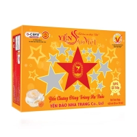 Yến Sào Truyền Thống - Yến chưng Đông Trùng Hạ Thảo HỘP QUÀ (6 hũ x 70ml)