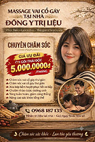 Massage vai cổ gáy tại nhà – Đông Y Trị Liệu Gói 1 Tháng