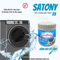 NƯỚC TẨY LỒNG MÁY GIẶT SATONY