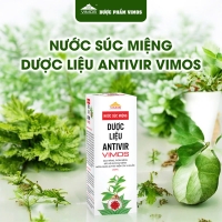 Nước súc miệng dược liệu Antivir Vimos