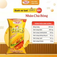 Thùng bánh mì Togazz nhân chà bông 60g x80c