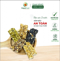 Kẹo lạc vừng - Ngũ vị 360g ( Vị matcha, nguyên vị, mè đen, socola, vị dừa)