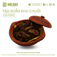 TỎA XOẮN KHO CHUỐI