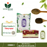Combo 1 hộp tinh chất cao khô và 1 Bịch 48 túi lọc Bát tiên gan