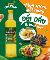 Dầu lạc Ép lạnh [900ml/chai] 