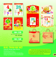 Bộ lịch Bloc Trung Đại (NN02) – Chủ đề Phong Thủy Tài Lộc