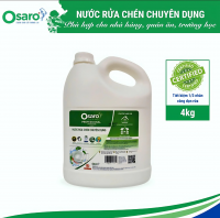 Nước rửa chén chuyên dụng OSARO - 4Kg