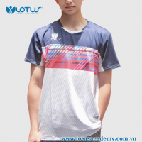 ÁO PHÔNG THỂ THAO 062024A – TRẮNG XANH