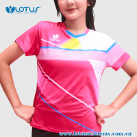 ÁO PHÔNG THỂ THAO 082024B – HỒNG TRẮNG