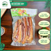 Ba Chỉ Gác Bếp Hiền Vinh - Thịt Lợn Gác Bếp Chuẩn Vị Dân Tộc Thơm Ngon Đặc Sản Tây Bắc 500g