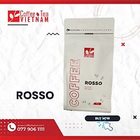 Cà Phê CT Rosso 250g-500g – 100% Robusta Đắk Lắk & Lâm Đồng, Rang Vừa