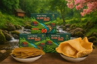 Bánh phồng cá hồi SaPa 