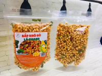 Bắp khô bò lá chanh 200g HapuFood