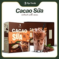 Cacao Sữa Hòa Tan Ka Fresh Hộp 12 Gói x 18g / Túi 3 Gói Thử - Bột Ca Cao Sữa Pha Sẵn Uống Liền Nóng Lạnh Thơm Ngọt Vừa