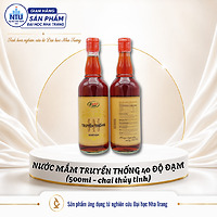 NƯỚC MẮM TRUYỀN THỐNG 40 ĐỘ ĐẠM (500ML x 2 CHAI)