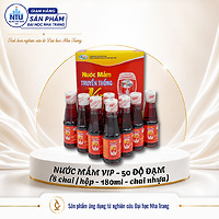 NƯỚC MẮM TRUYỀN THỐNG VIP 50 ĐỘ ĐẠM – ĐẬM VỊ CÁ CƠM, TINH HOA NƯỚC MẮM VIỆT