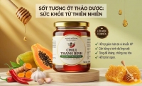 SỐT TƯƠNG ỚT THẢO DƯỢC IMO THANH BÌNH – CAY NHẸ DỄ ĂN, LÊN MEN TỰ NHIÊN