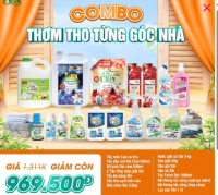 COMBO SBI GIA ĐÌNH – GIẢI PHÁP LÀM SẠCH TOÀN DIỆN CHO CẢ NGÔI NHÀ