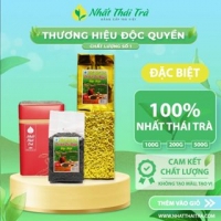 Nhất Thái Trà Đặc Biệt- Trà Thái Nguyên cao cấp hương quyến rũ ngọt sâu màu nước xanh trong ánh vàng