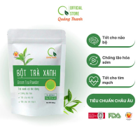 BỘT TRÀ XANH - Bột Rau Sấy Lạnh Nguyên Chất Túi 100g