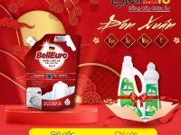 Nước Giặt Xả Công Nghệ Sinh Học Bell Euro Hương Hạnh Phúc