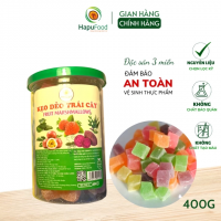 Kẹo dẻo trái cây hũ 400g HapuFood