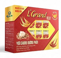 L'GRAND YẾN SÀO HỘP QUÀ ĐƯỜNG PHÈN – 6 HŨ (1 HỘP)