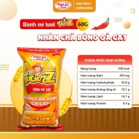 Combo: Bánh mì Togazz nhân chà bông gà cay