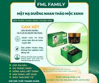 Mặt nạ dưỡng nhan Thảo Mộc Xanh dưỡng ẩm, phục hồi, tái tạo, trung hoà và đào thảo độc tố trên da 50g