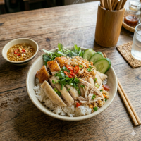 Cơm gà Lẫn Thanh Hà - Cơm gà lẫn ngon, trọn vị 