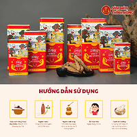 Hồng Sâm Củ Khô Hàn Quốc 75g Premium Số 30 (5 Củ) – DKG