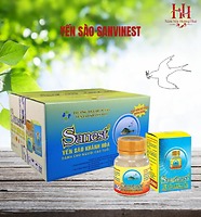 [Combo 15 lọ] Nước yến sào Khánh Hòa Sanest không đường dành cho người cao tuổi 70ml