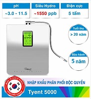 MÁY ĐIỆN GIẢI TYENT NTY 5000 – MÁY TẠO NƯỚC ION KIỀM
