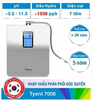 MÁY ĐIỆN GIẢI TYENT NTY 7000 – MÁY TẠO NƯỚC ION KIỀM